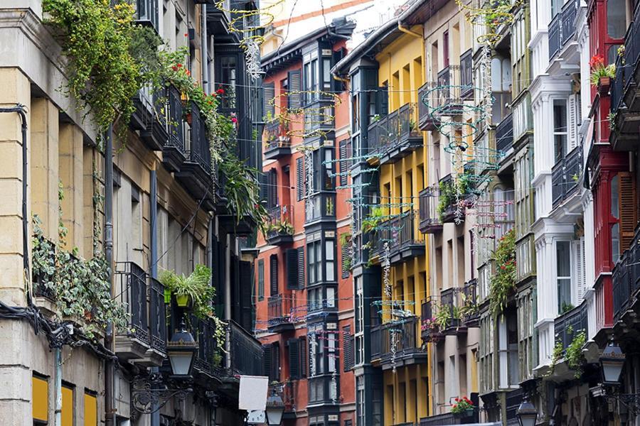 Апартаменты Precioso Atico En Casco Viejo Бильбао Экстерьер фото